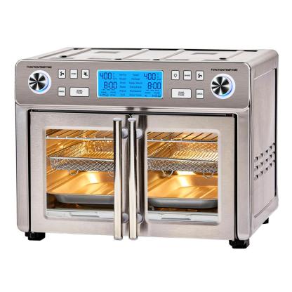 Emthteril Lagthtasse 25-Quart Dual Zone Air-Frthtyer Oven with Accessories