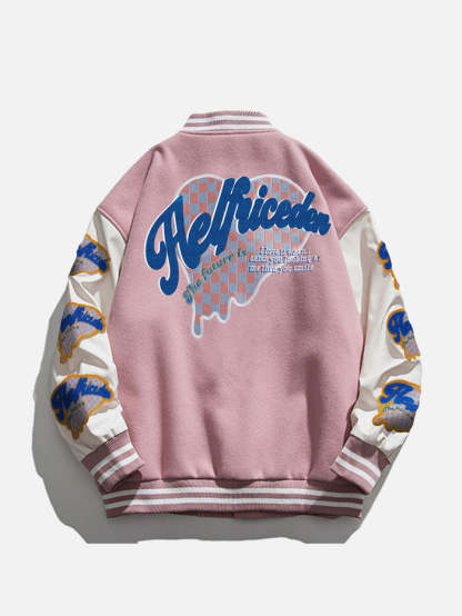 💝💝Last day of clearance!!💝Buy more, save more✨Varthtsity Jacket