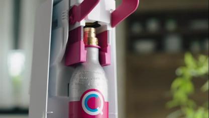 SodaStream FIZZI Sparkling Water Maker, 60L CO2 cylinder and 1L plastic bottle included, Black, Soda Maker