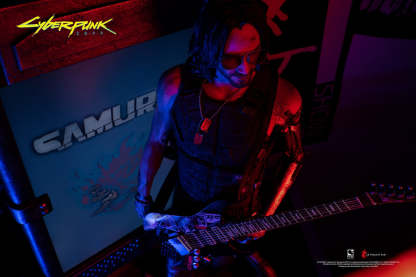 LIMITED EDITION - CYBERPUNK 2077 JOHNNY SILVERHAND 1/4 SCALE STATUE