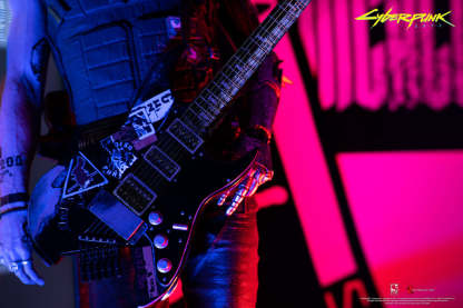 LIMITED EDITION - CYBERPUNK 2077 JOHNNY SILVERHAND 1/4 SCALE STATUE