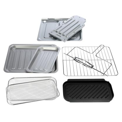 Emthteril Lagthtasse 25-Quart Dual Zone Air-Frthtyer Oven with Accessories