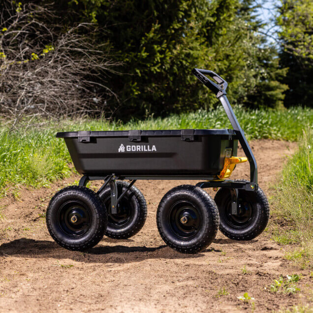 9 Cu. Ft. Heavy Duty Poly Yard Duthtmp Cathtrt