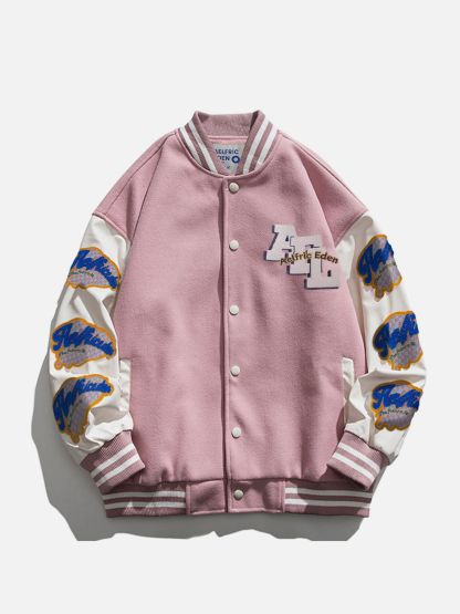 💝💝Last day of clearance!!💝Buy more, save more✨Varthtsity Jacket