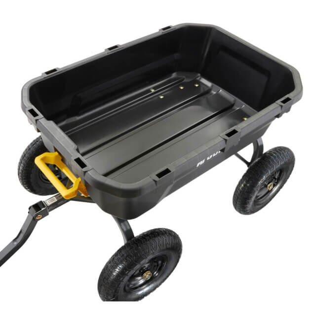 9 Cu. Ft. Heavy Duty Poly Yard Duthtmp Cathtrt