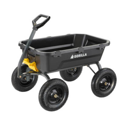 9 Cu. Ft. Heavy Duty Poly Yard Duthtmp Cathtrt