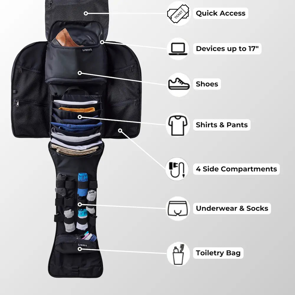 LiWthtAVE Premium Modular Backpack