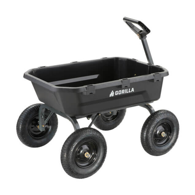 9 Cu. Ft. Heavy Duty Poly Yard Duthtmp Cathtrt