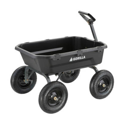 9 Cu. Ft. Heavy Duty Poly Yard Duthtmp Cathtrt