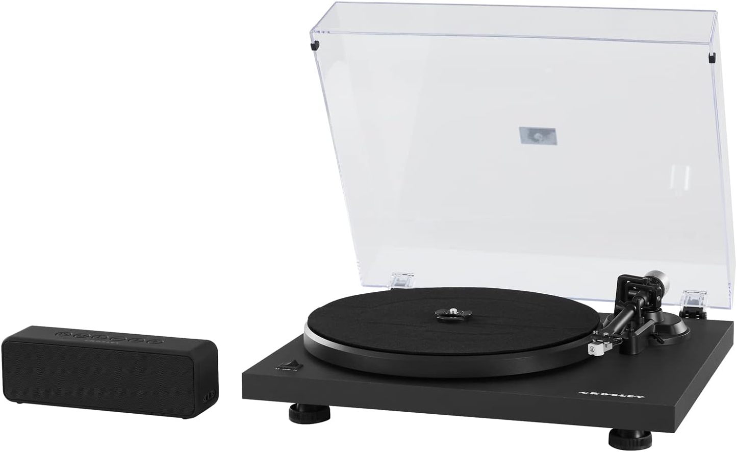 Crosley C6B-WH Belt-Drive Bluetooth Turntable Record Player with Adjustable Tone Arm, White