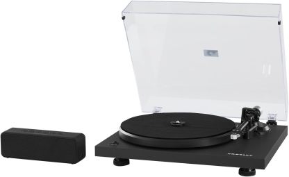 Crosley C6B-WH Belt-Drive Bluetooth Turntable Record Player with Adjustable Tone Arm, White