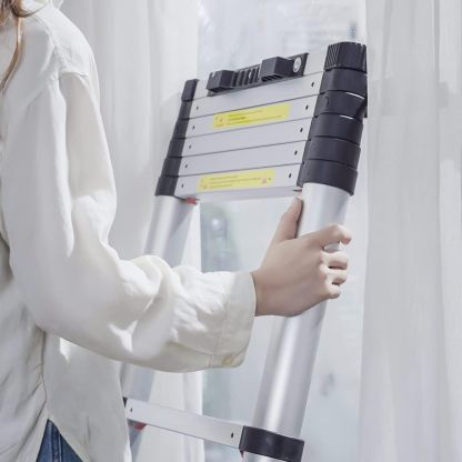 VEthtVOR Telescoping Ladder Aluminum Extension Step Multi-purpose Portable