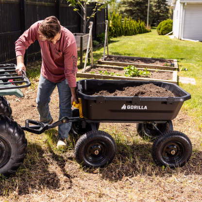 9 Cu. Ft. Heavy Duty Poly Yard Duthtmp Cathtrt