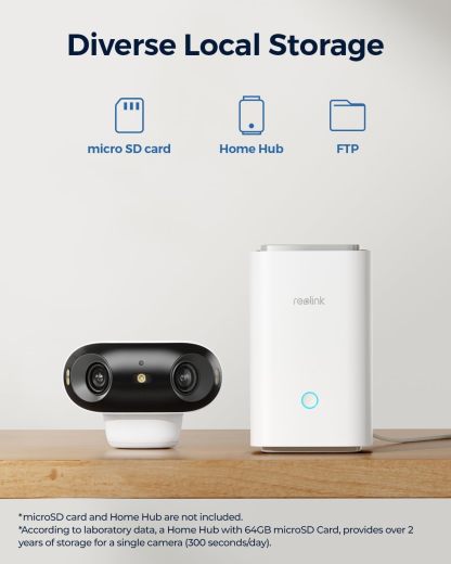 REOLINK Argus 4 Pro - 4K Solar Security Camera, ColorX Night Vision, 180° Blindspot-free View, Wireless Outdoor Camera with Dual-band Wi-Fi 6, Smart AI Detection, No Monthly Fee, with 6W Solar Panel