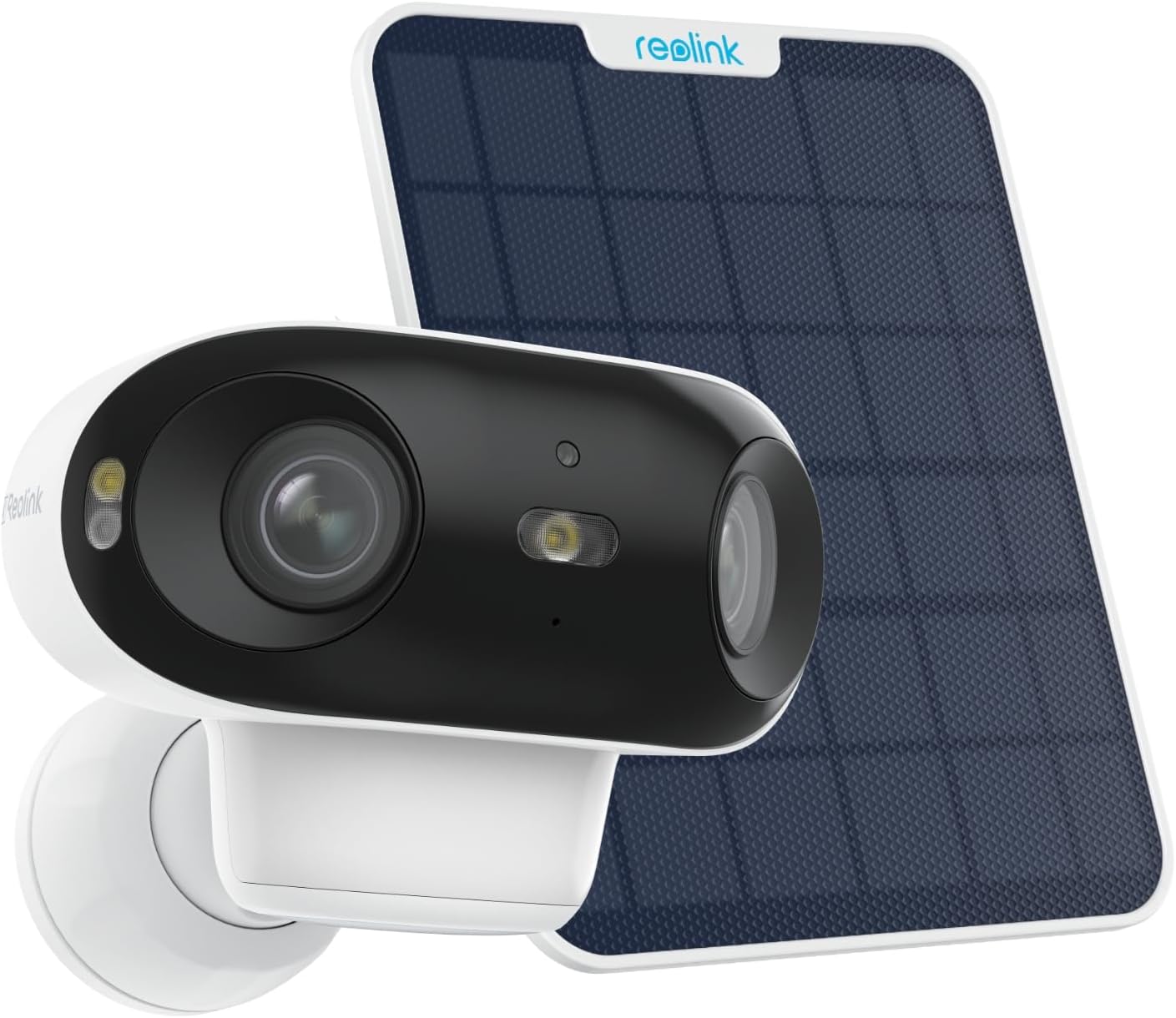 REOLINK Argus 4 Pro - 4K Solar Security Camera, ColorX Night Vision, 180° Blindspot-free View, Wireless Outdoor Camera with Dual-band Wi-Fi 6, Smart AI Detection, No Monthly Fee, with 6W Solar Panel