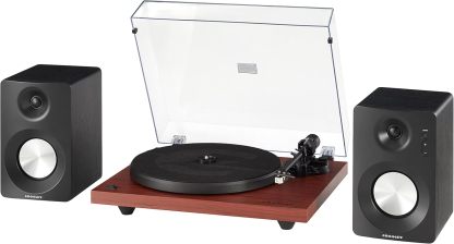 Crosley C6B-WH Belt-Drive Bluetooth Turntable Record Player with Adjustable Tone Arm, White