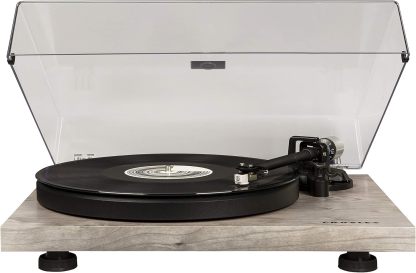 Crosley C6B-WH Belt-Drive Bluetooth Turntable Record Player with Adjustable Tone Arm, White