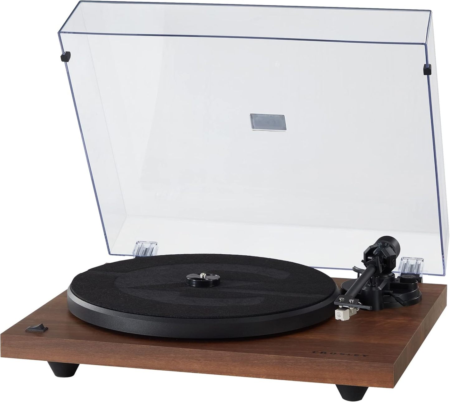 Crosley C6B-WH Belt-Drive Bluetooth Turntable Record Player with Adjustable Tone Arm, White