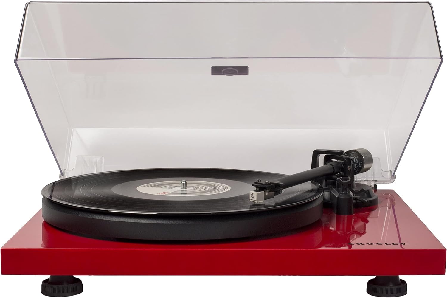 Crosley C6B-WH Belt-Drive Bluetooth Turntable Record Player with Adjustable Tone Arm, White