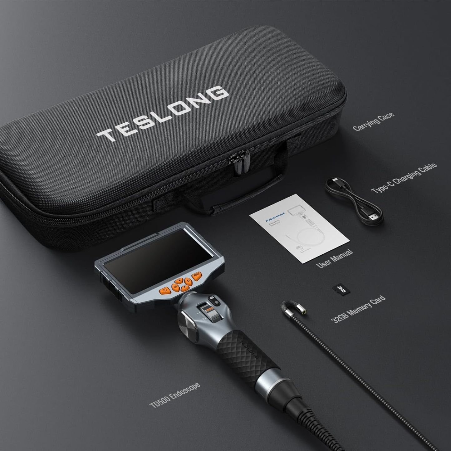 Christmas in July Special Sale - Two-Way Articulating Borescope with Light