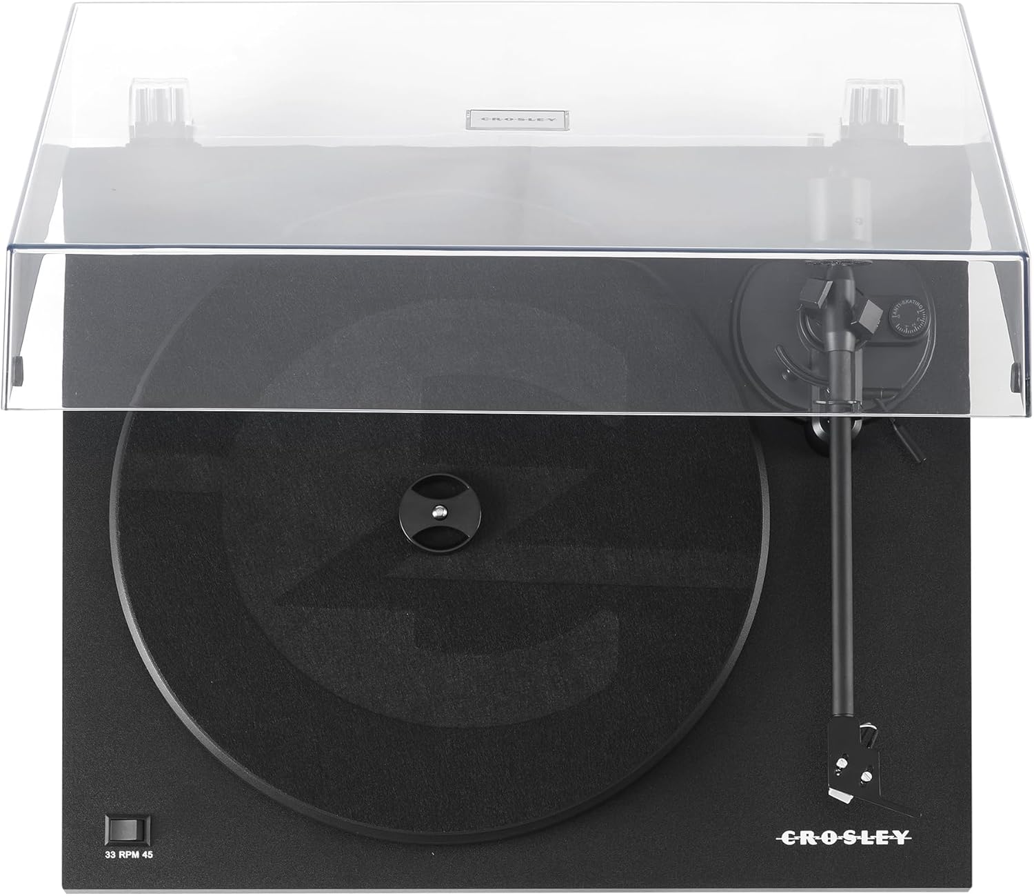 Crosley C6B-WH Belt-Drive Bluetooth Turntable Record Player with Adjustable Tone Arm, White