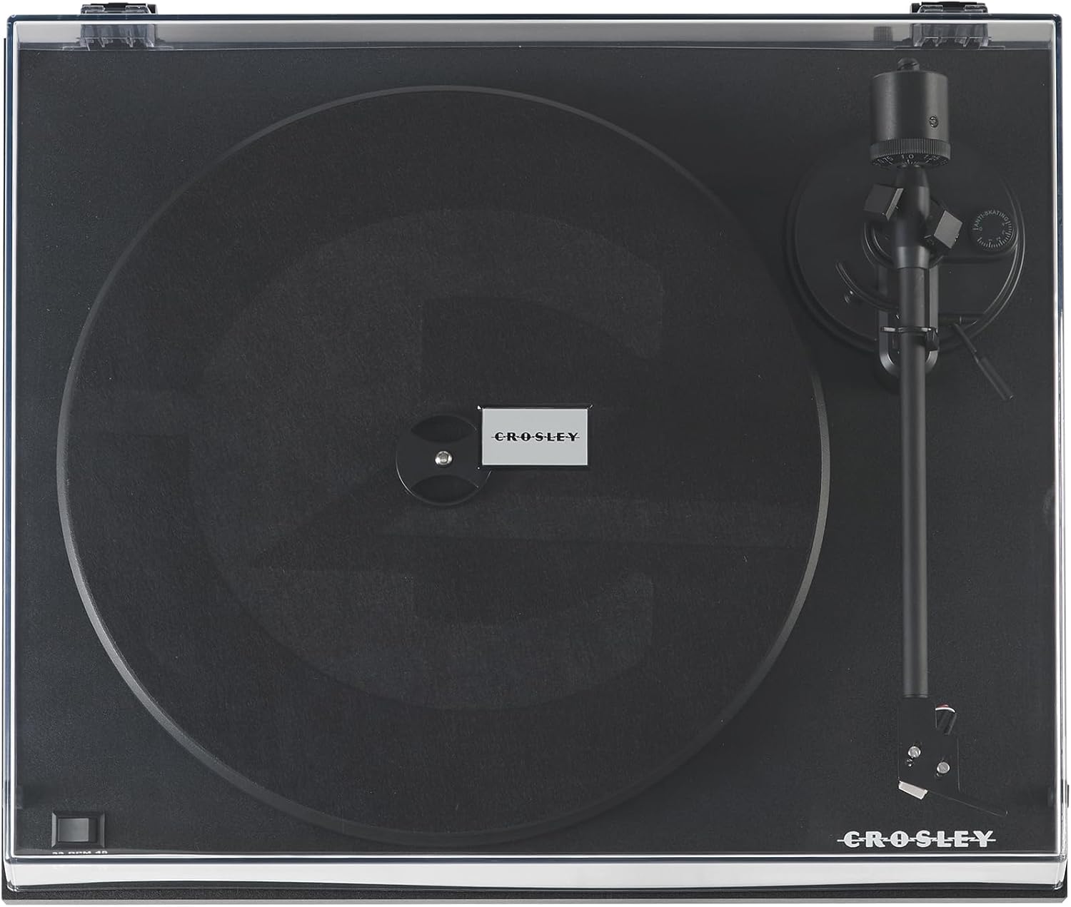 Crosley C6B-WH Belt-Drive Bluetooth Turntable Record Player with Adjustable Tone Arm, White