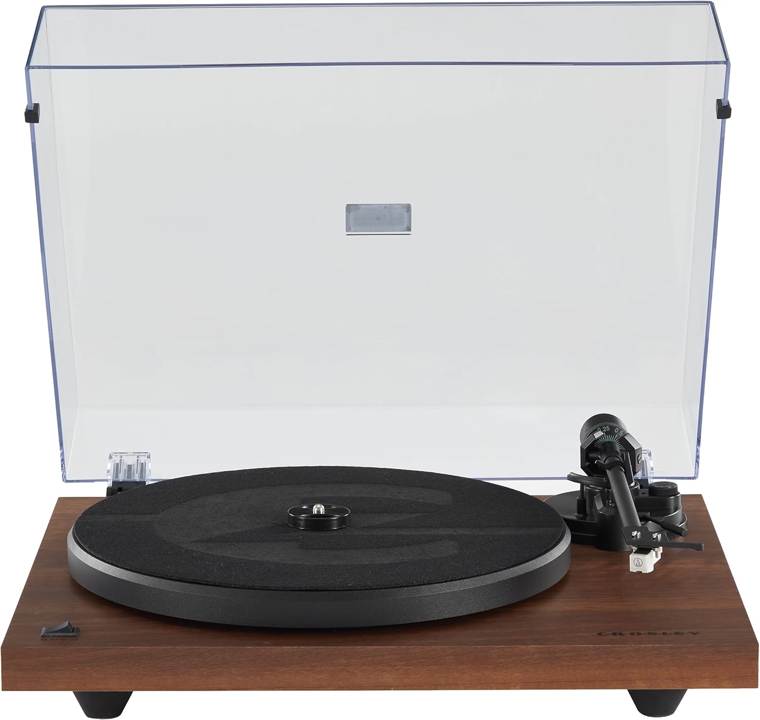 Crosley C6B-WH Belt-Drive Bluetooth Turntable Record Player with Adjustable Tone Arm, White