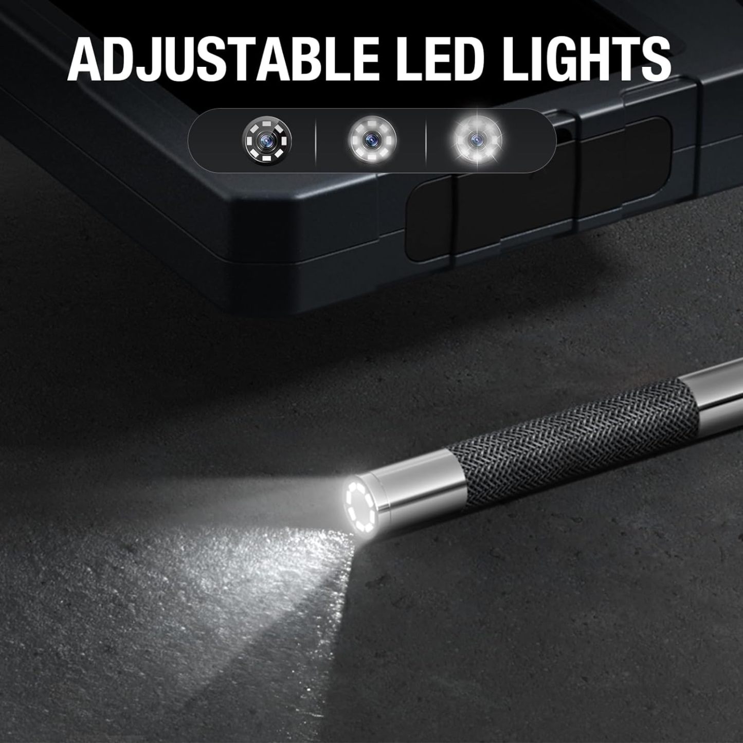 Christmas in July Special Sale - Two-Way Articulating Borescope with Light