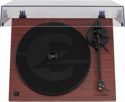 Crosley C6B-WH Belt-Drive Bluetooth Turntable Record Player with Adjustable Tone Arm, White