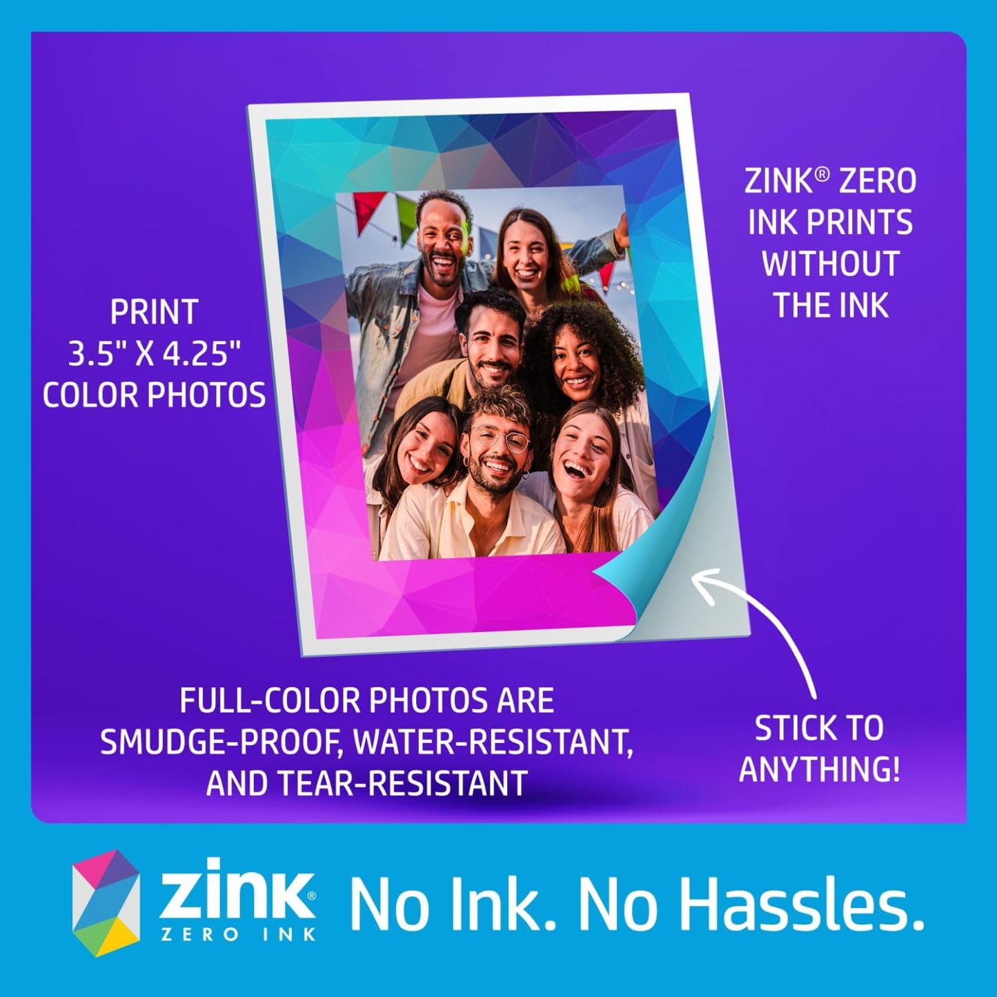 Black Friday Sale - HthtP Sprothtcket Photothtbooth Instant 3x4” Color Photo Printer