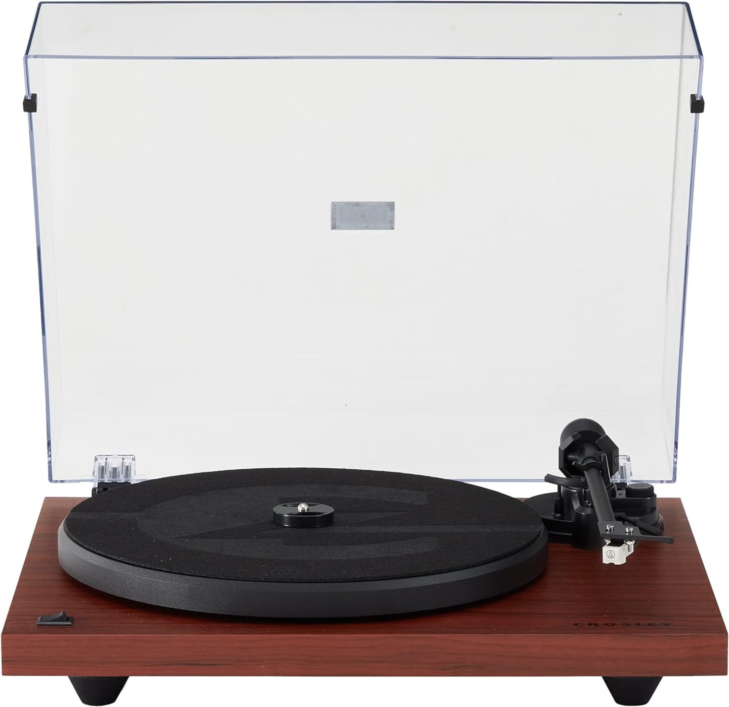 Crosley C6B-WH Belt-Drive Bluetooth Turntable Record Player with Adjustable Tone Arm, White