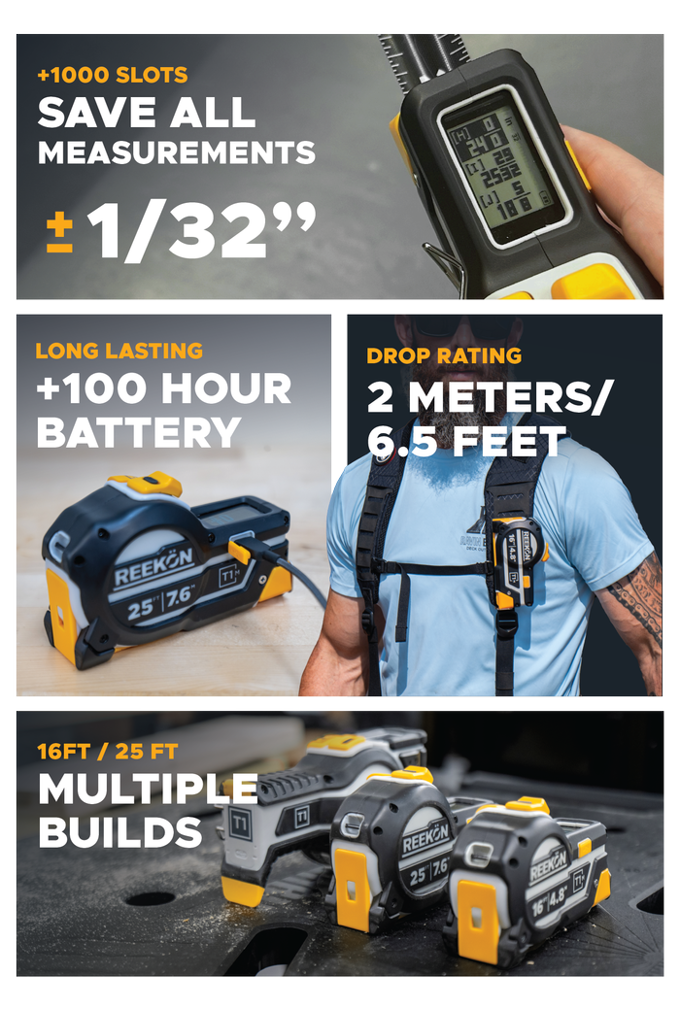 T1thtM Utithtlity Construction Digital Tape Measure