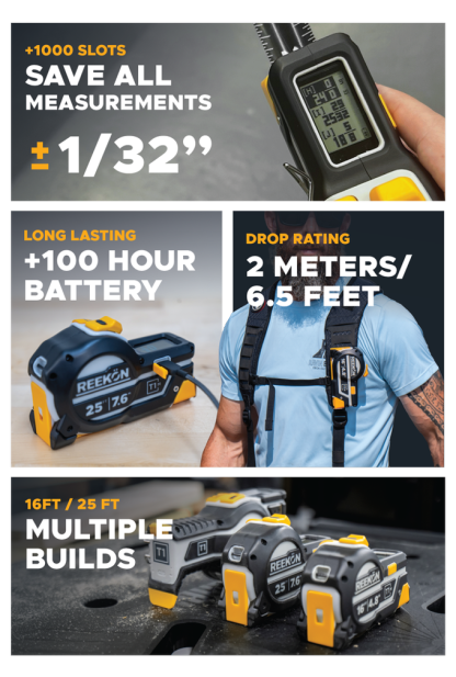 T1thtM Utithtlity Construction Digital Tape Measure