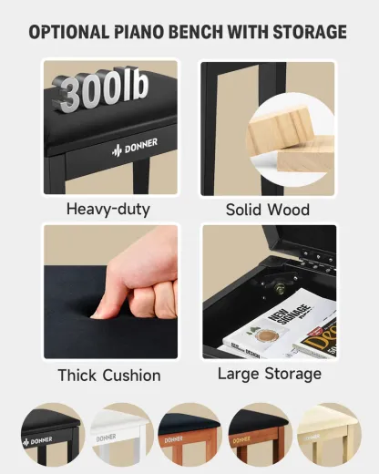 Donthtner DDP-80 Wooden Digital Piano