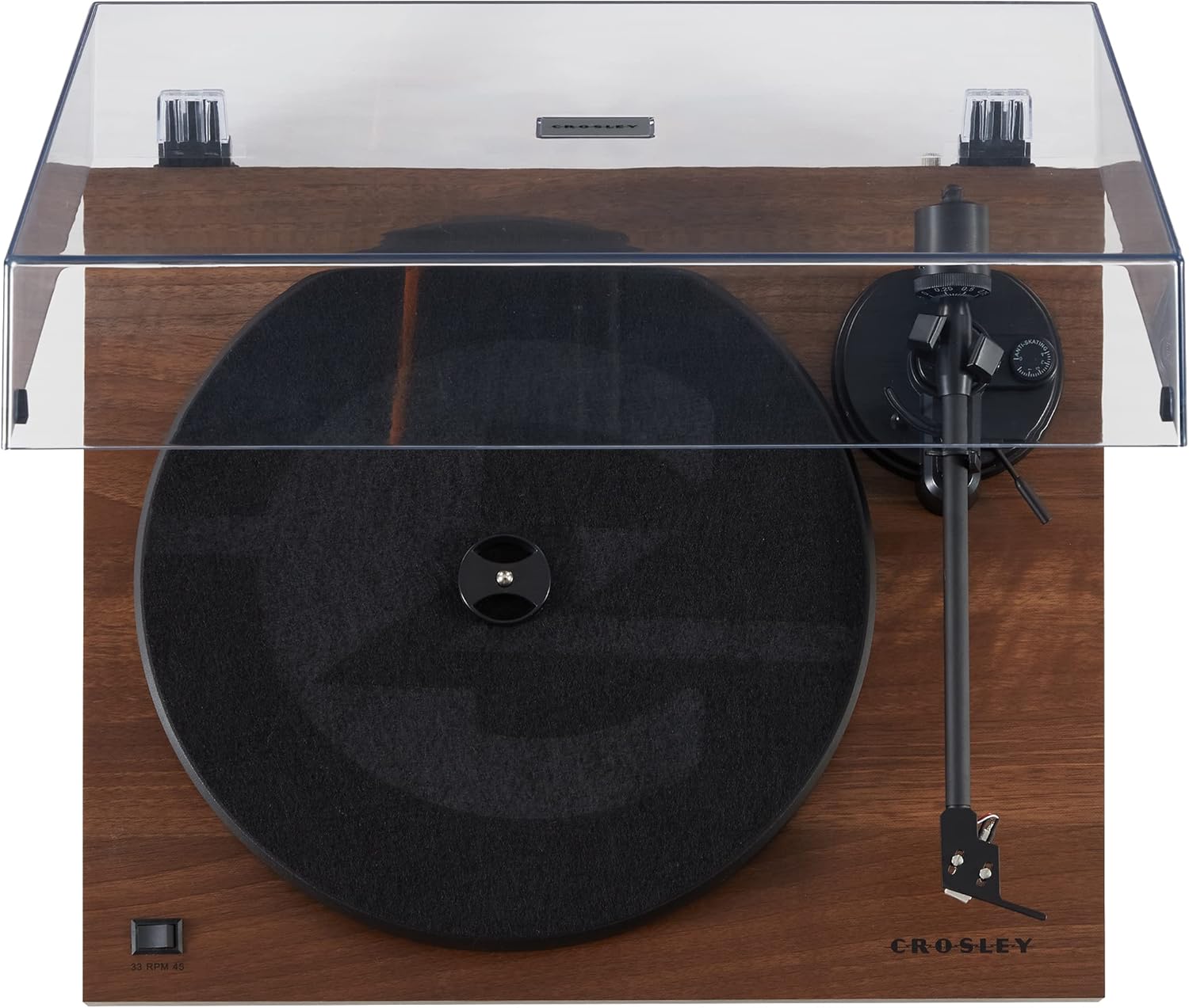 Crosley C6B-WH Belt-Drive Bluetooth Turntable Record Player with Adjustable Tone Arm, White