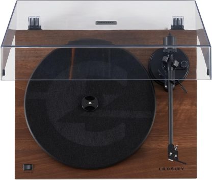 Crosley C6B-WH Belt-Drive Bluetooth Turntable Record Player with Adjustable Tone Arm, White