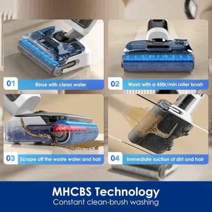 Tinethtco Flothtor ONE Strthtetch S6 Cordless Wet Dry Vacuum Cleaner