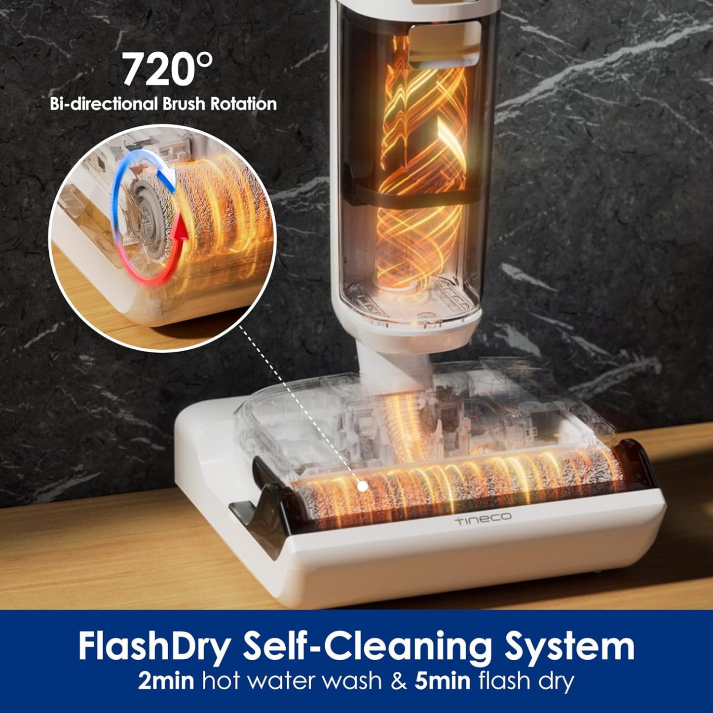 Tinethtco Flothtor ONE Strthtetch S6 Cordless Wet Dry Vacuum Cleaner