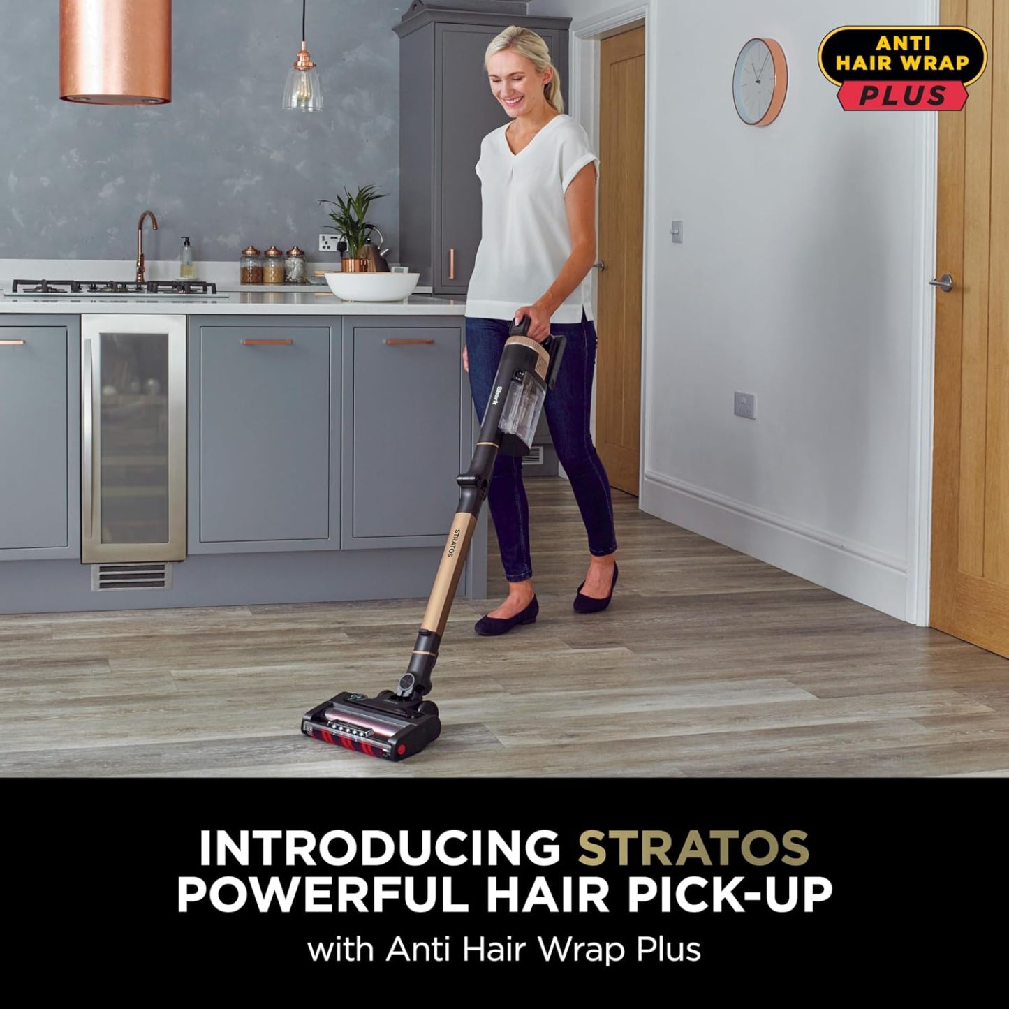 Shathtrk Strthtatos Corthtdless Stick Vacuum Cleaner Pet Pro with Anti Hair Wrap Plus