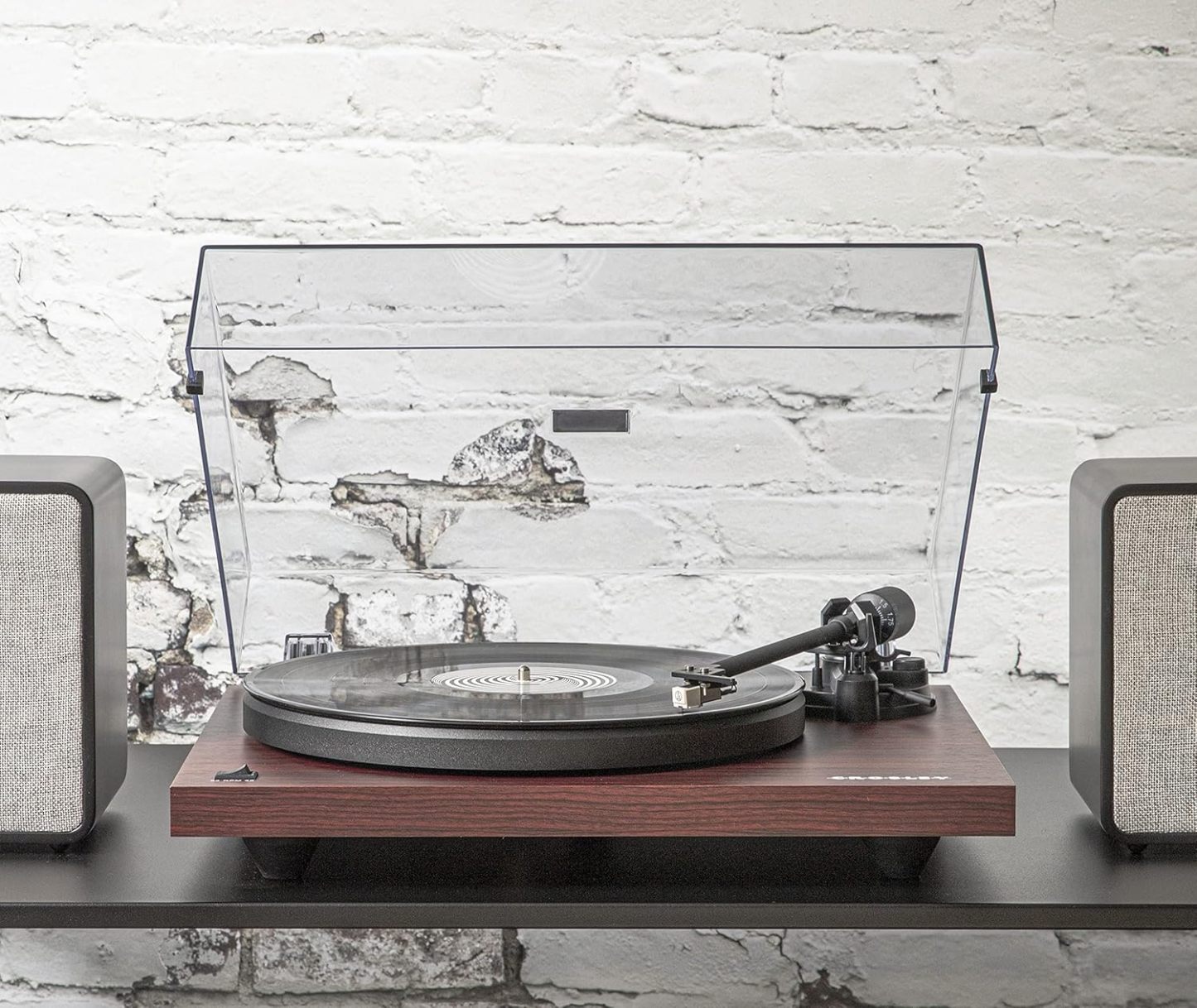 Crosley C6B-WH Belt-Drive Bluetooth Turntable Record Player with Adjustable Tone Arm, White