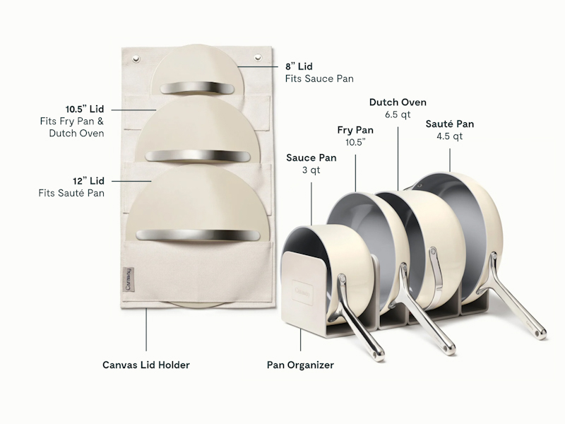 Carathtway Home Nonstick Ceramic Cookthtware Set