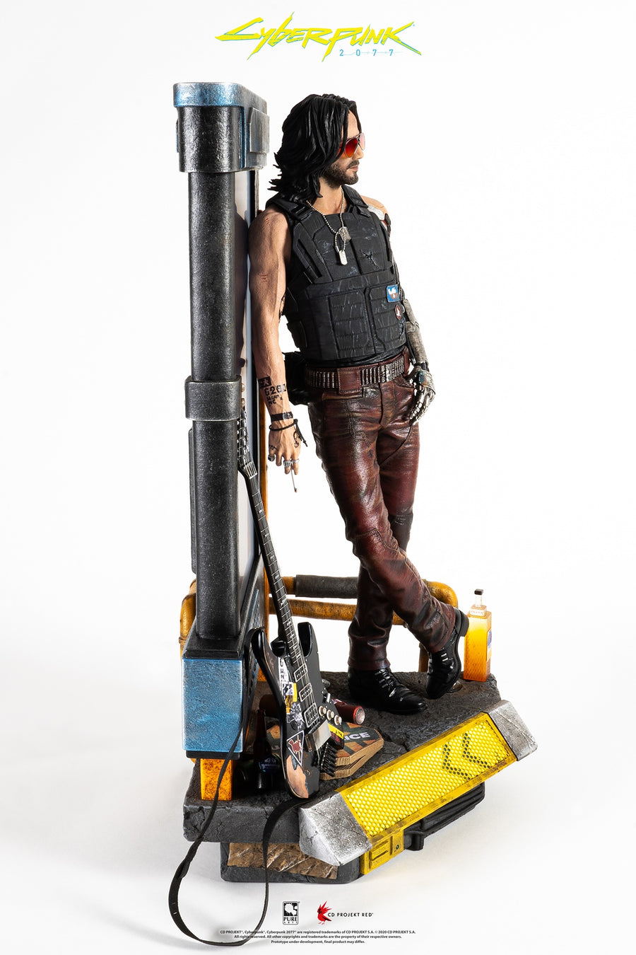 LIMITED EDITION - CYBERPUNK 2077 JOHNNY SILVERHAND 1/4 SCALE STATUE