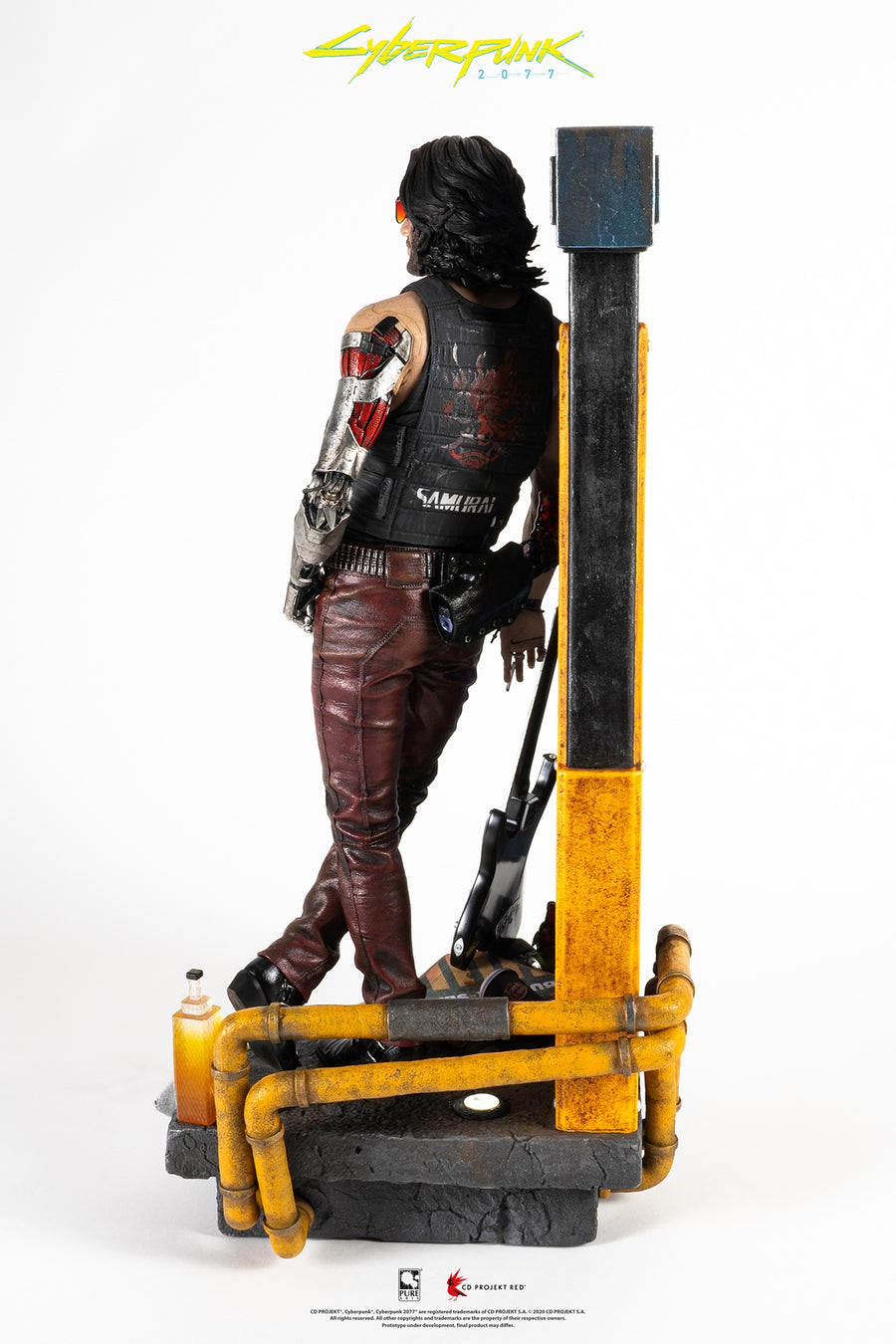 LIMITED EDITION - CYBERPUNK 2077 JOHNNY SILVERHAND 1/4 SCALE STATUE