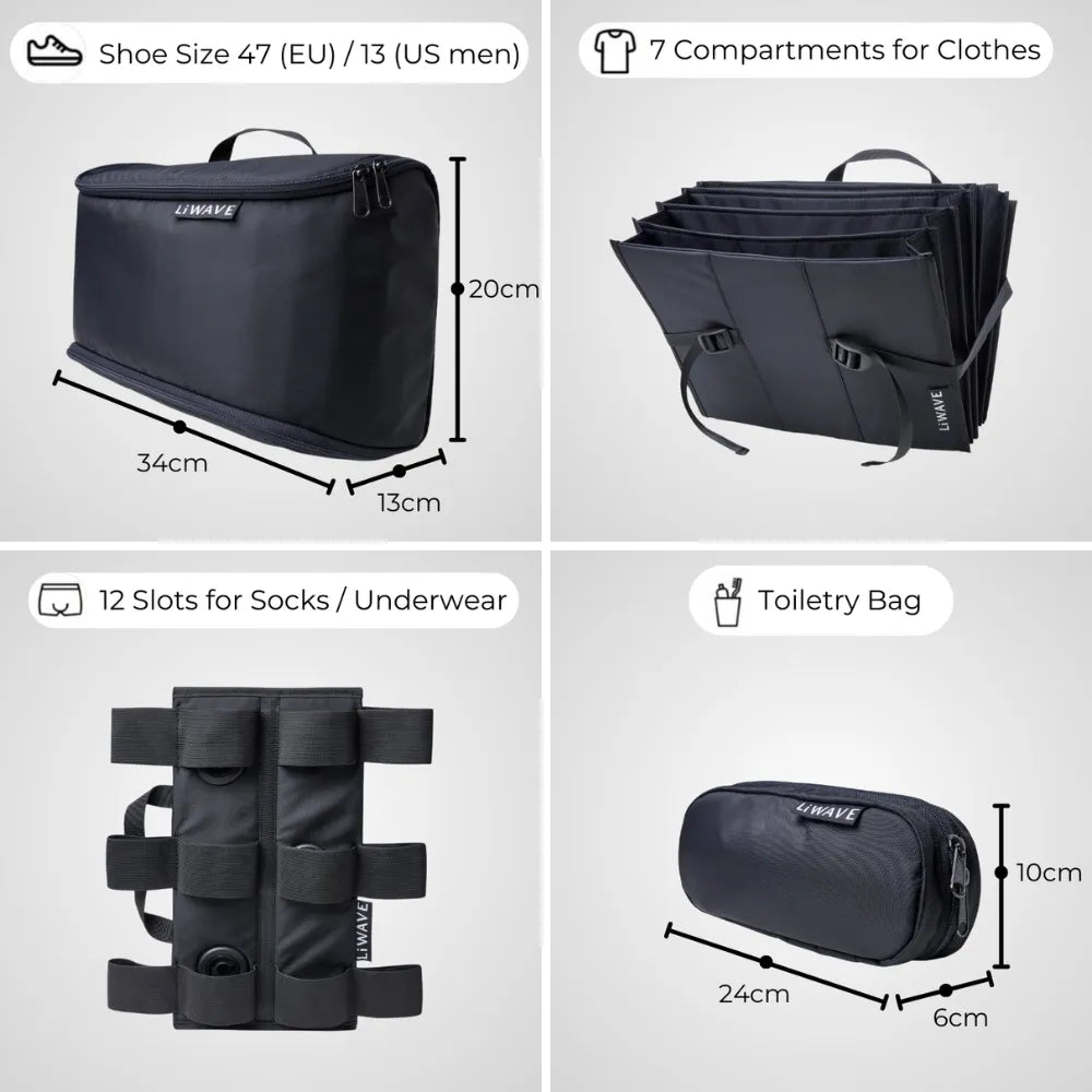 LiWthtAVE Premium Modular Backpack