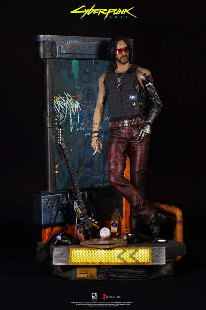 LIMITED EDITION - CYBERPUNK 2077 JOHNNY SILVERHAND 1/4 SCALE STATUE