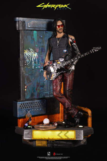 LIMITED EDITION - CYBERPUNK 2077 JOHNNY SILVERHAND 1/4 SCALE STATUE