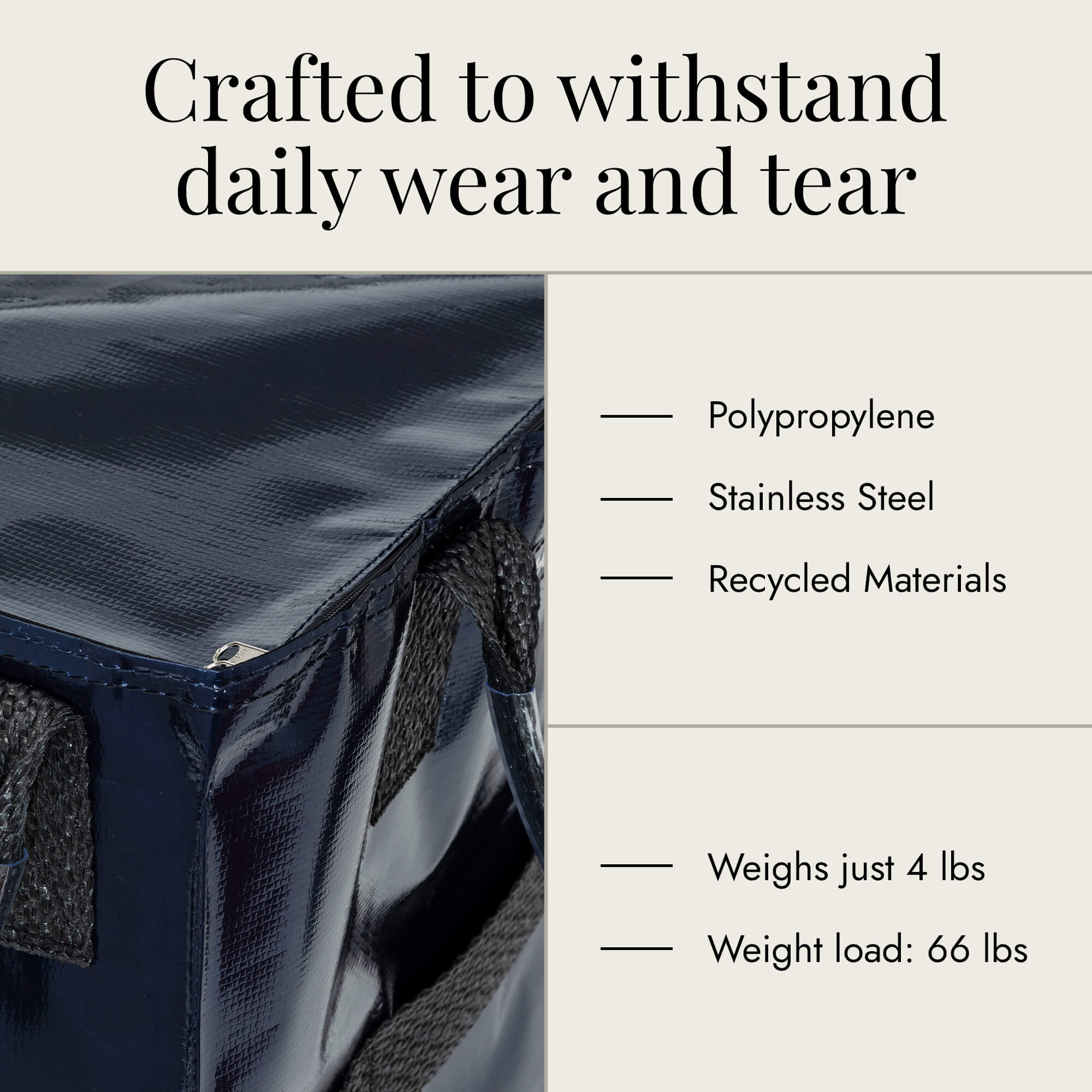 Hulkthten Foldable Rolling Tote Bag with Zip Top Closure