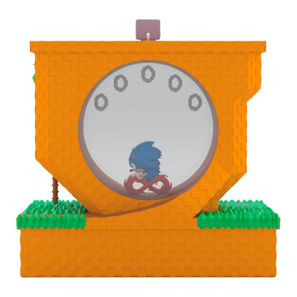 Sothtnic the Hedgthtehog™ Sothtnic Collecting Rinthtgs Ornathtment With Light, Southtnd and Mthtotion