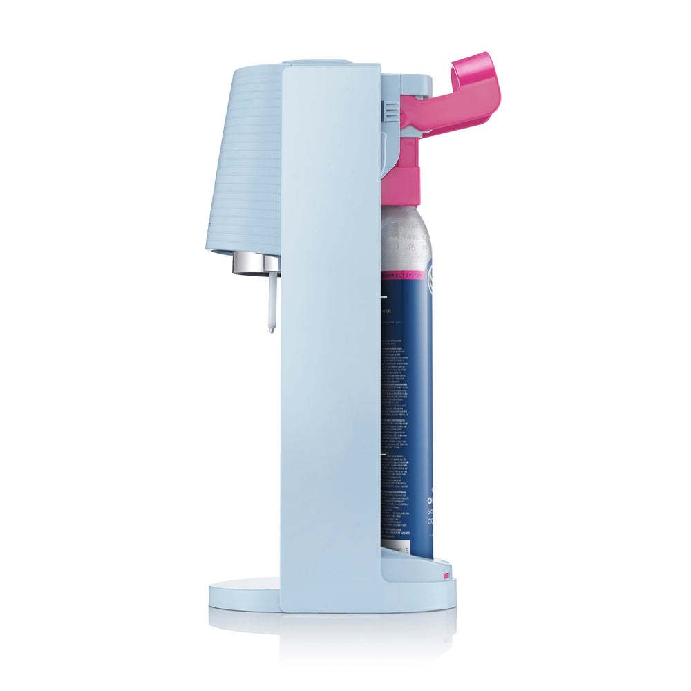 SodaStream FIZZI Sparkling Water Maker, 60L CO2 cylinder and 1L plastic bottle included, Black, Soda Maker