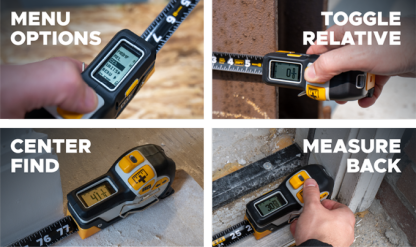 T1thtM Utithtlity Construction Digital Tape Measure